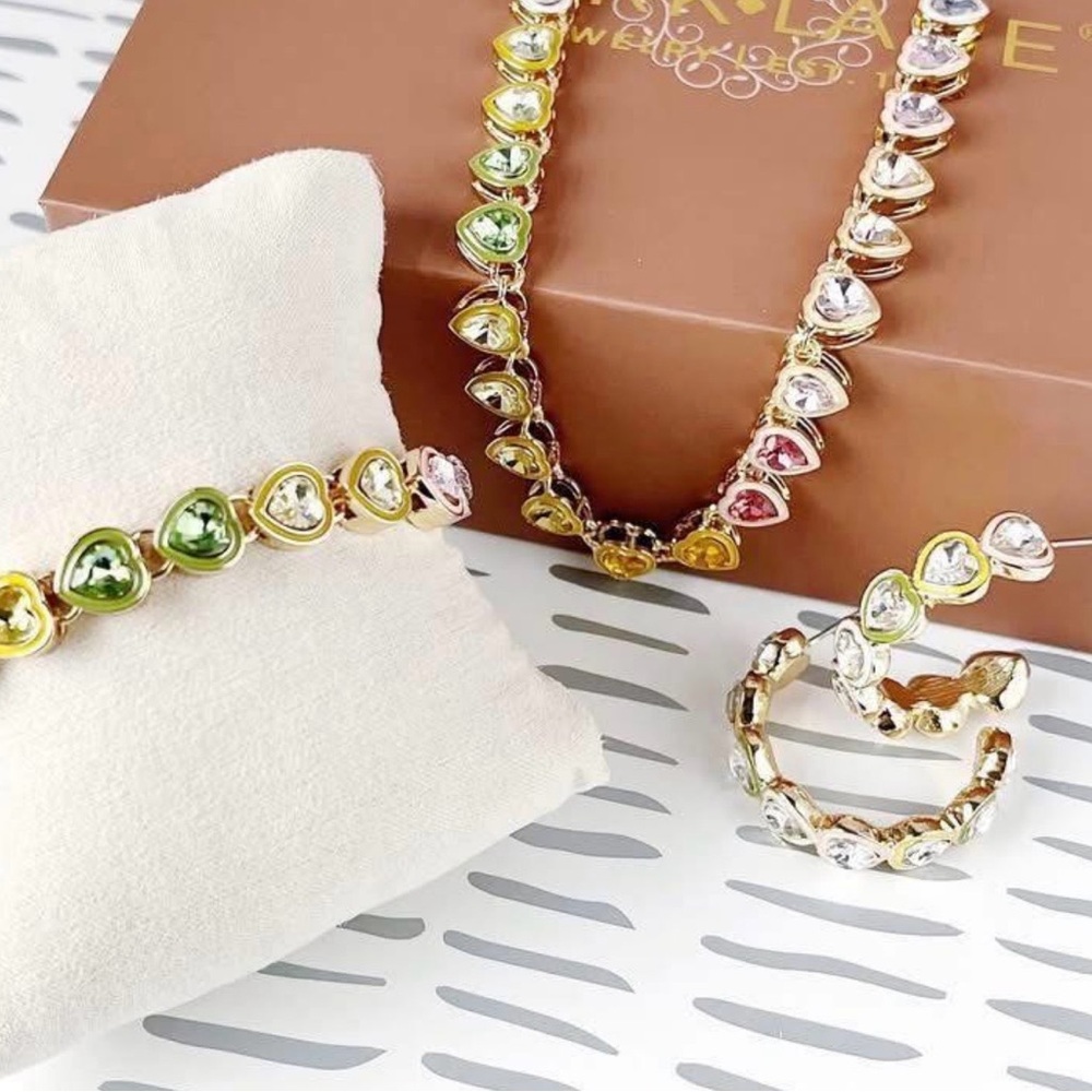 Park Lane “Candy Hearts” Earrings! BNIB! From the Feb. 2026 Sparkle Box! - Picture 3 of 10